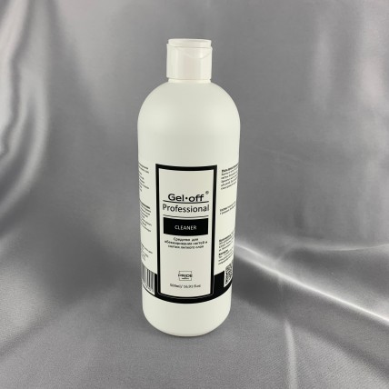 Cредство для обезжиривания ногтей и снятия липкого слоя CLEANER, 500 мл