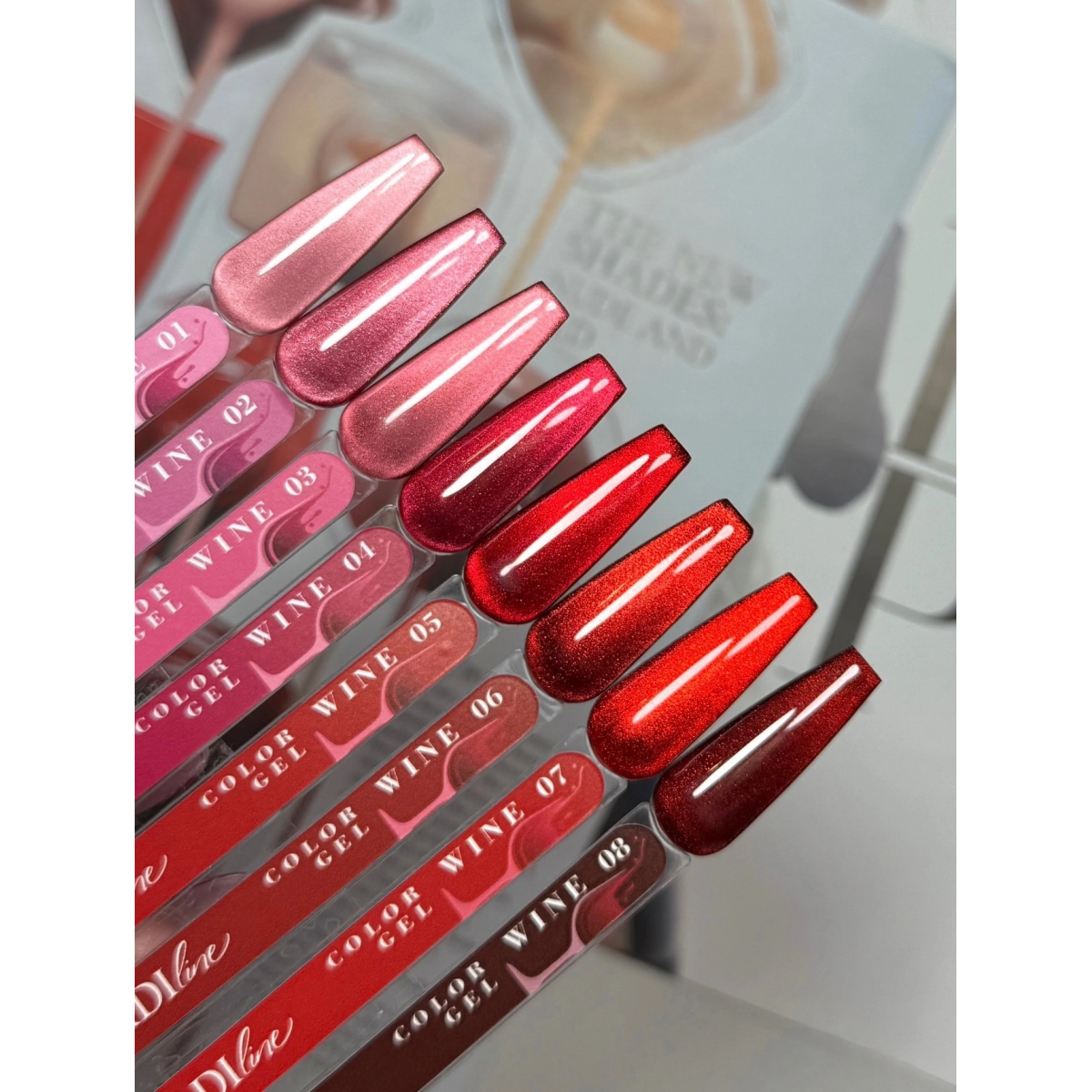 Купить Гель-лак  Кошачий глаз Cardin Pro WINE  (10ml) - По Лучший Ценам в РБ. |на dixnail.by ✅