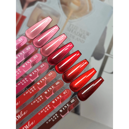 Гель-лак  Кошачий глаз Cardin Pro WINE (10ml)