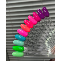 Cardin pro гель лаки Barbie 10ml