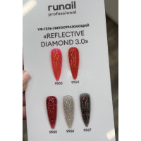 Гель  Runail reflective 3.0 светоотражающие  15г