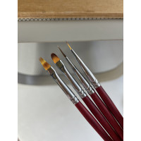 Набор кистей 4штуки