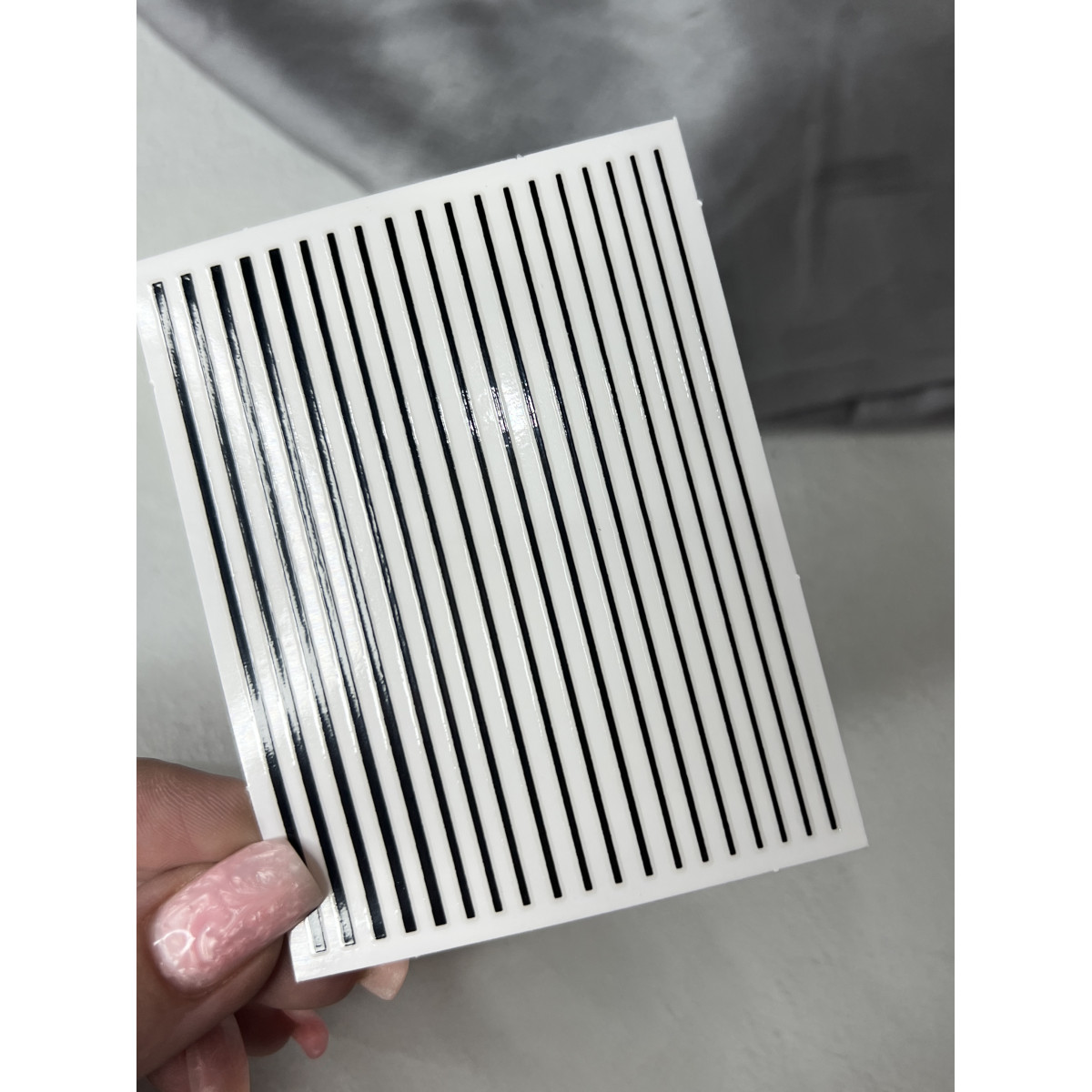 Купить 3D эластичные наклейки полосы -ЧЕРНЫЕ - По Лучший Ценам в РБ. |на dixnail.by ✅