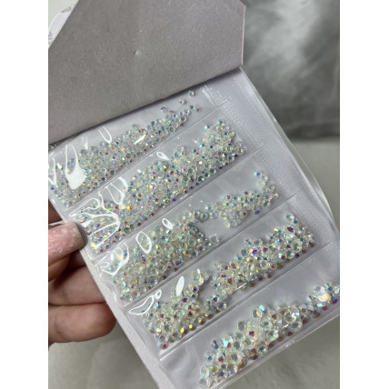Стразы прозрачные голография