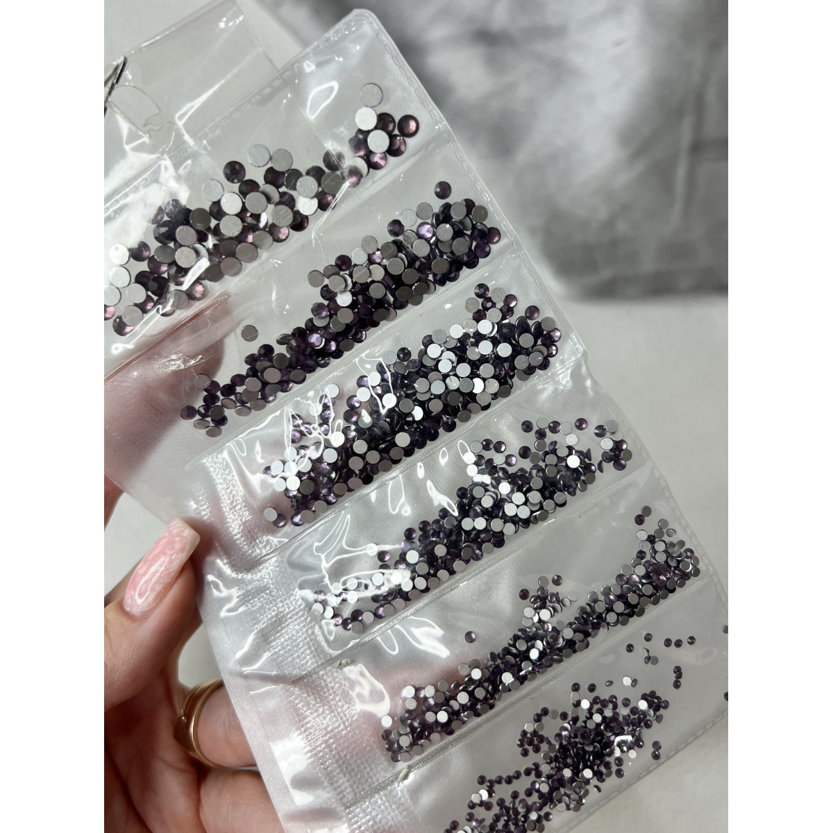 Купить Стразы фиолетовые  - По Лучший Ценам в РБ. |на dixnail.by ✅