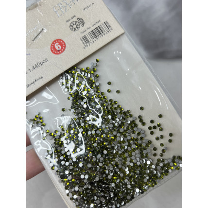 Стразы ЗЕЛЕНЫЕ 1440 