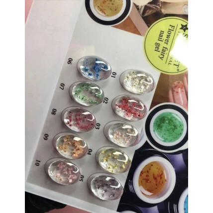 starlet Гель для дизайна с сухоцветами. 5мл