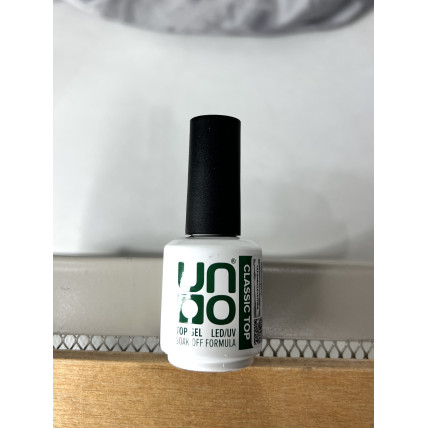 Верхнее покрытие для гель-лака “Uno Classic”, 15мл.- ОРИГИНАЛ 