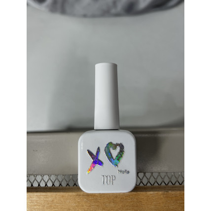 Xo Nails top glass 10ml. Глянцевый топ без липкого слоя