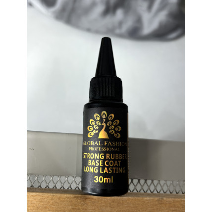 БАЗА ДЛЯ ГЕЛЬ ЛАКА GLOBAL FASHION, LONG LASTING BASE COAT 30 МЛ