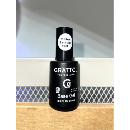 GRATTOL Rubber Base Gel Hard Каучуковая база с элементами жесткости 9мл