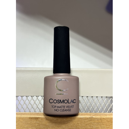 Топ Cosmolac с супербархатистым эффектом Top Velour Gel 14ml