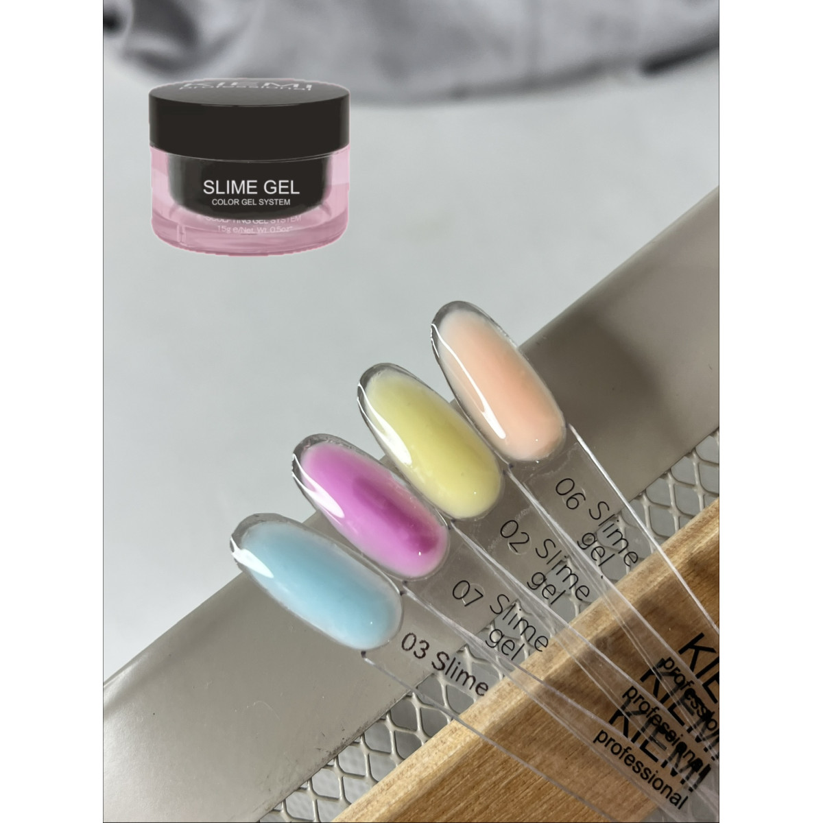 Купить Камуфлирующий гель Kiemi Slime Gel 15мл   - По Лучший Ценам в РБ. |на dixnail.by ✅