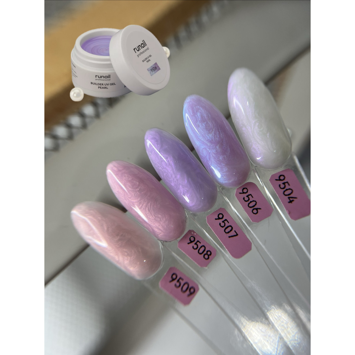 Купить Гель  ruNail PEARL жемчужный , 15г - По Лучший Ценам в РБ. |на dixnail.by ✅