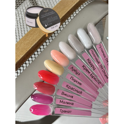 Гель  Опция  самовыравнивающийся цветной 15мл