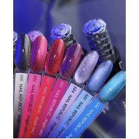 Гель лак Nail Republic СВЕТООТРЖАЮЩИЙ кошачий глаз 
