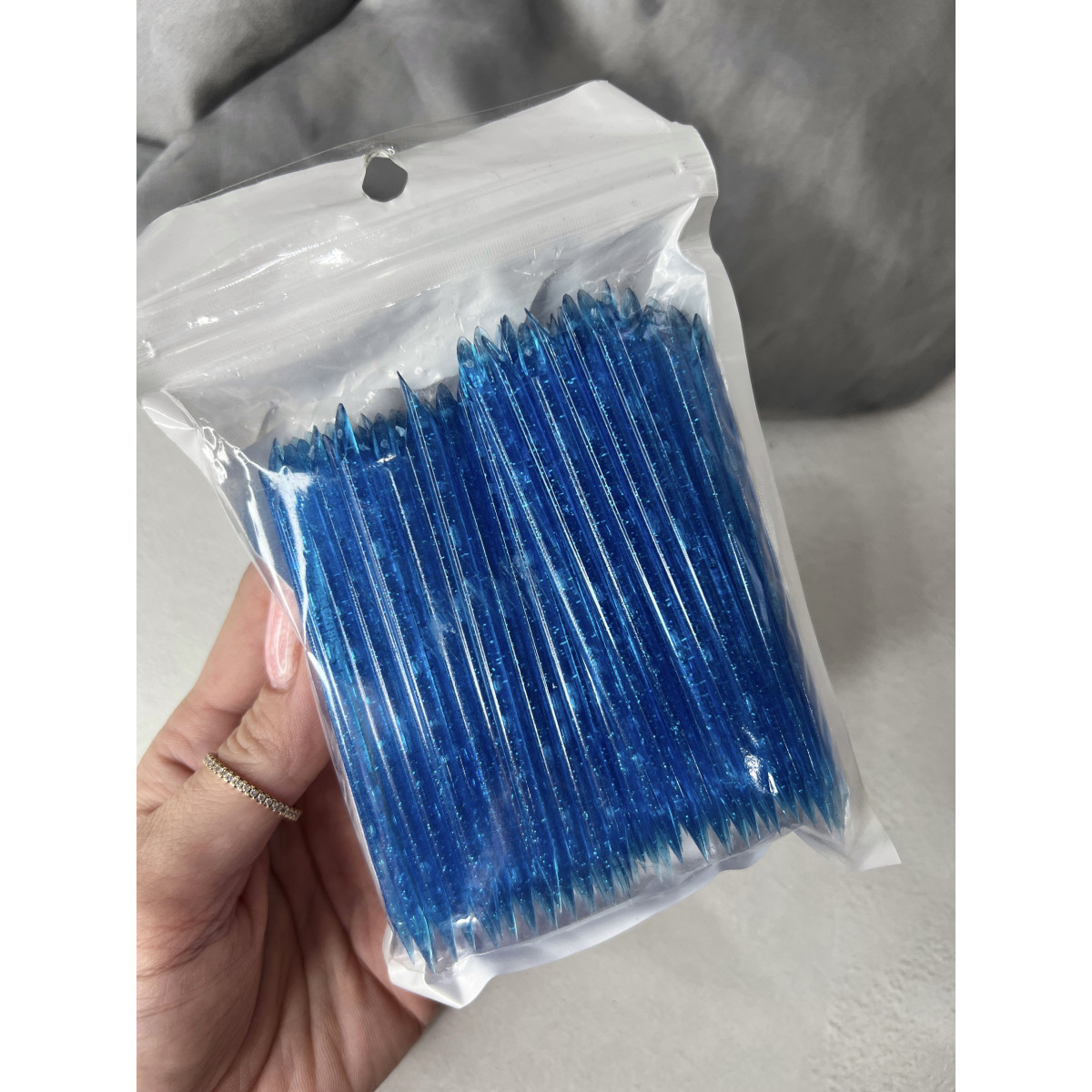 Купить ПЛАСТИКОВЫЕ ПАЛОЧКИ ДЛЯ КУТИКУЛЫ, ПАЛОЧКИ ДЛЯ МАНИКЮРА 100ШТ.