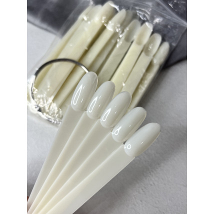 Палитра веерная МИНДАЛЬ молочная  на 50 оттенков