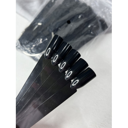 Веерная палитра черная (50 шт) квадрат