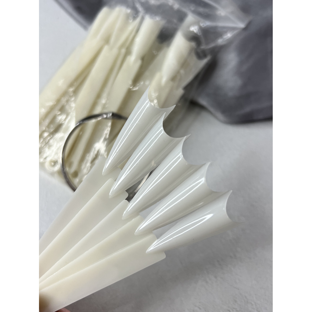 Купить Палитра на кольце веерная молочная (50 шт.) - По Лучший Ценам в РБ. |на dixnail.by ✅