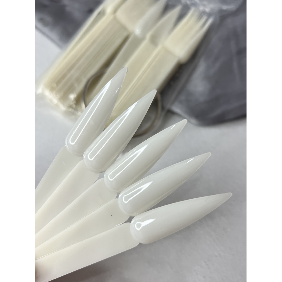 Купить Палитра на кольце веерная молочная (50 шт.) - По Лучший Ценам в РБ. |на dixnail.by ✅