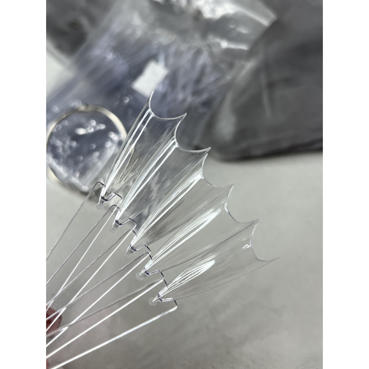 Купить Палитра на кольце веерная прозрачный (50 шт.) - По Лучший Ценам в РБ. |на dixnail.by ✅