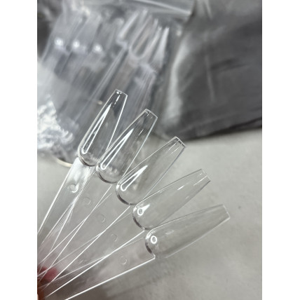 Веерная палитра балерина прозрачная  (50шт)