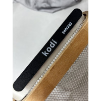 Пилка  овал  180/240 на пенной основе ЧЕРНАЯ