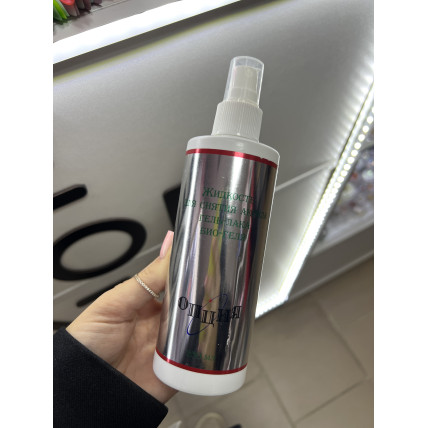 Жидкость для снятия шеллака и гель-лака ОПЦИЯ 250мл