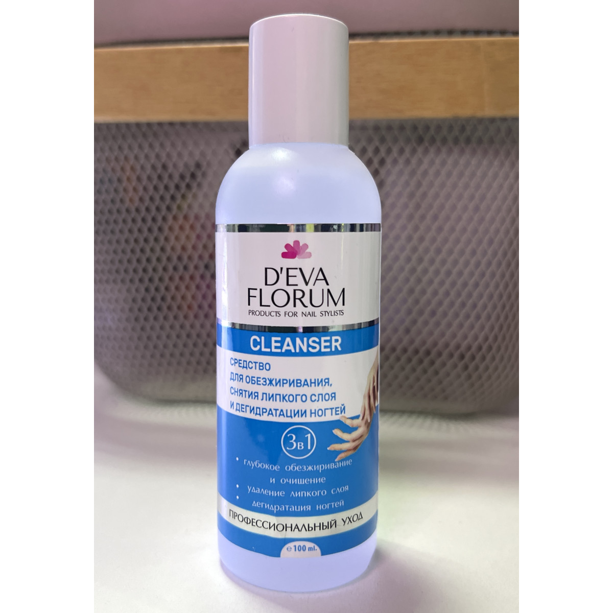 Купить Средство для обезжир. ногтей и снятия липк. слоя DEVA FLORUM 100мл - По Лучший Ценам в РБ. |на dixnail.by ✅