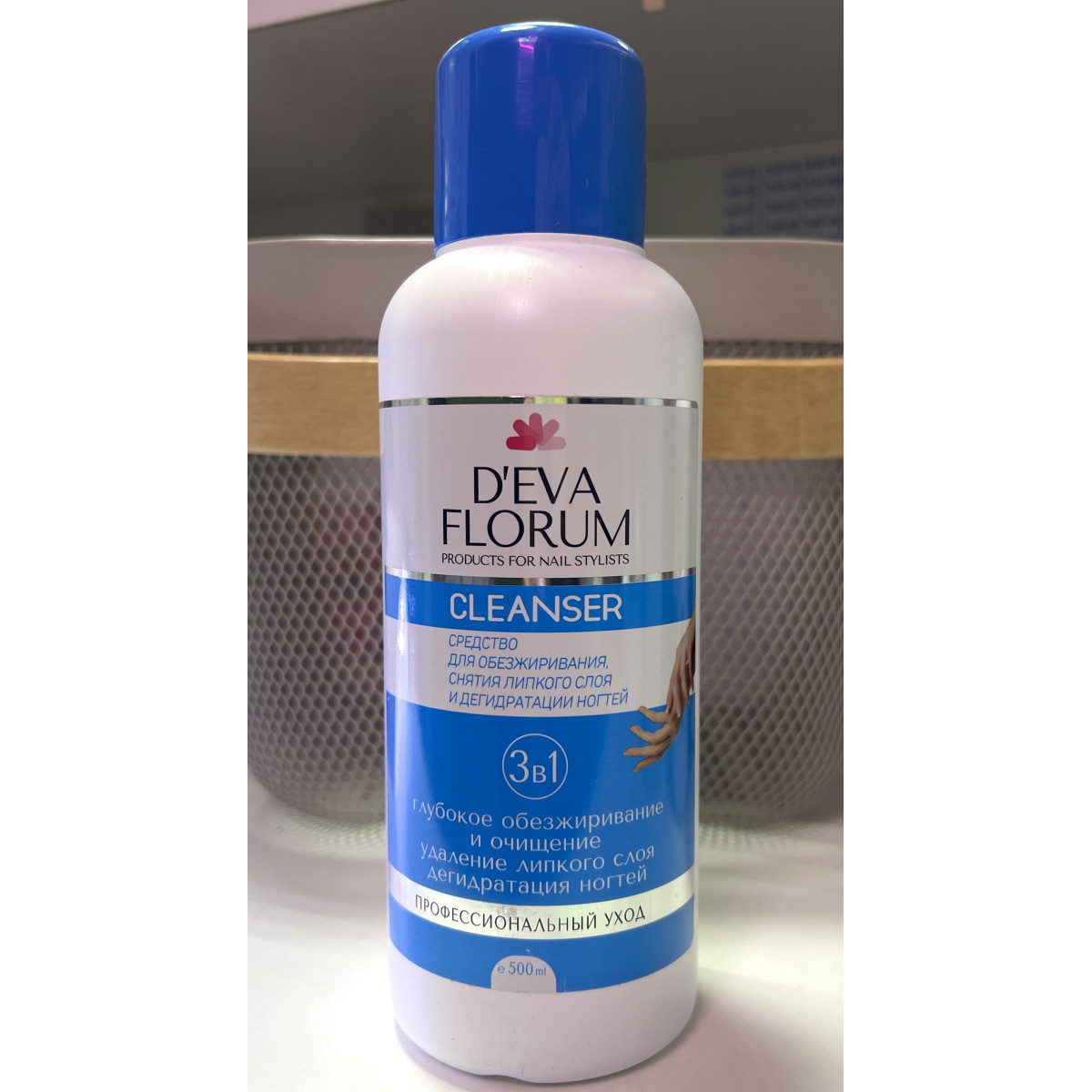 Купить Средство для обезжир. ногтей и снятия липк. слоя DEVA FLORUM 500ml - По Лучший Ценам в РБ. |на dixnail.by ✅
