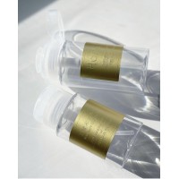 Дозатор пластиковый для жидкостей золотой 250мл Помпа