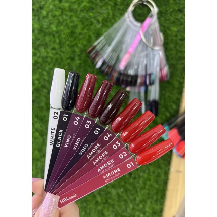 Гель лаки Nik Nails. Все оттенки 