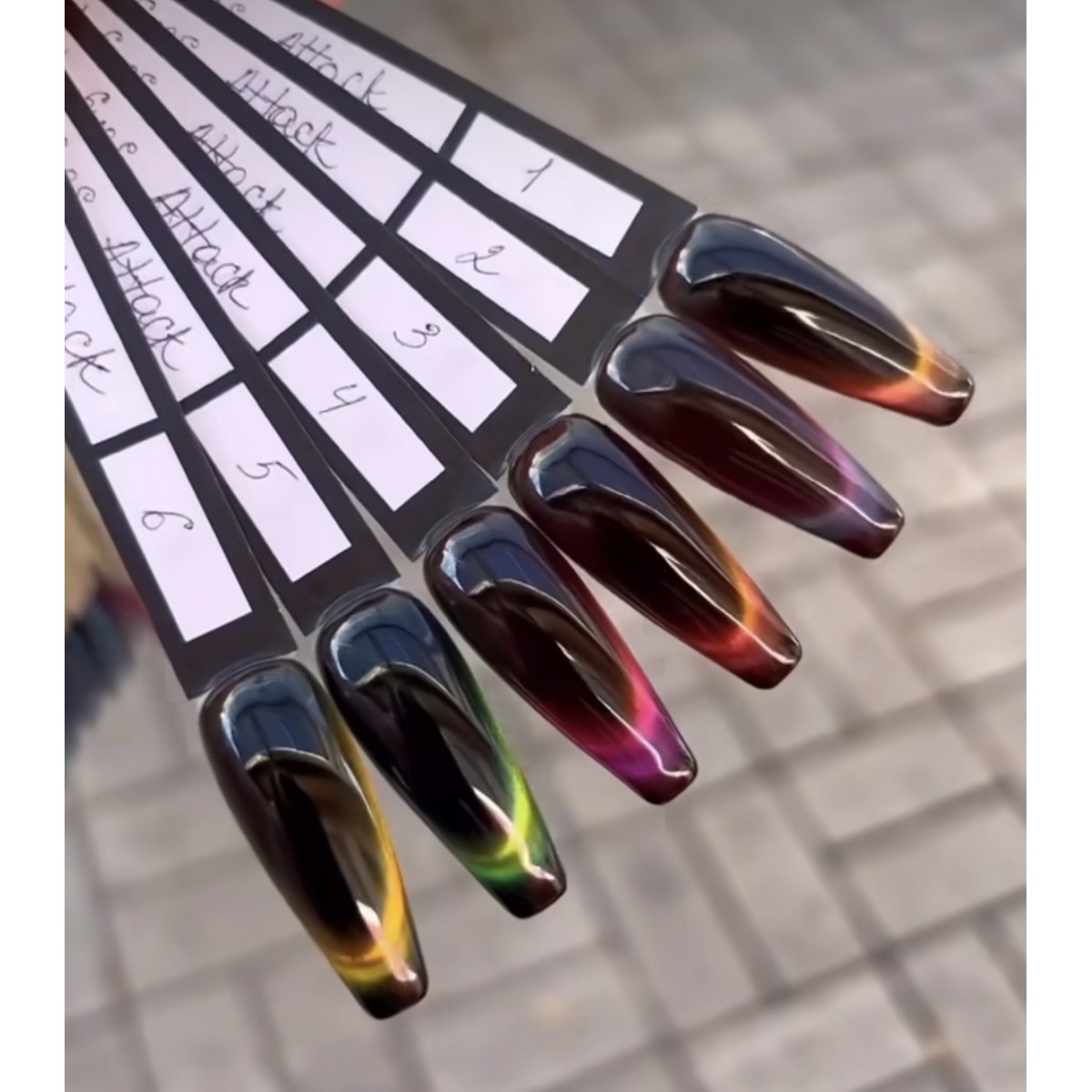 Гель лак Elpaza  кошачий глаз Attac Купить  - По Лучший Ценам в РБ. |на dixnail.by ✅