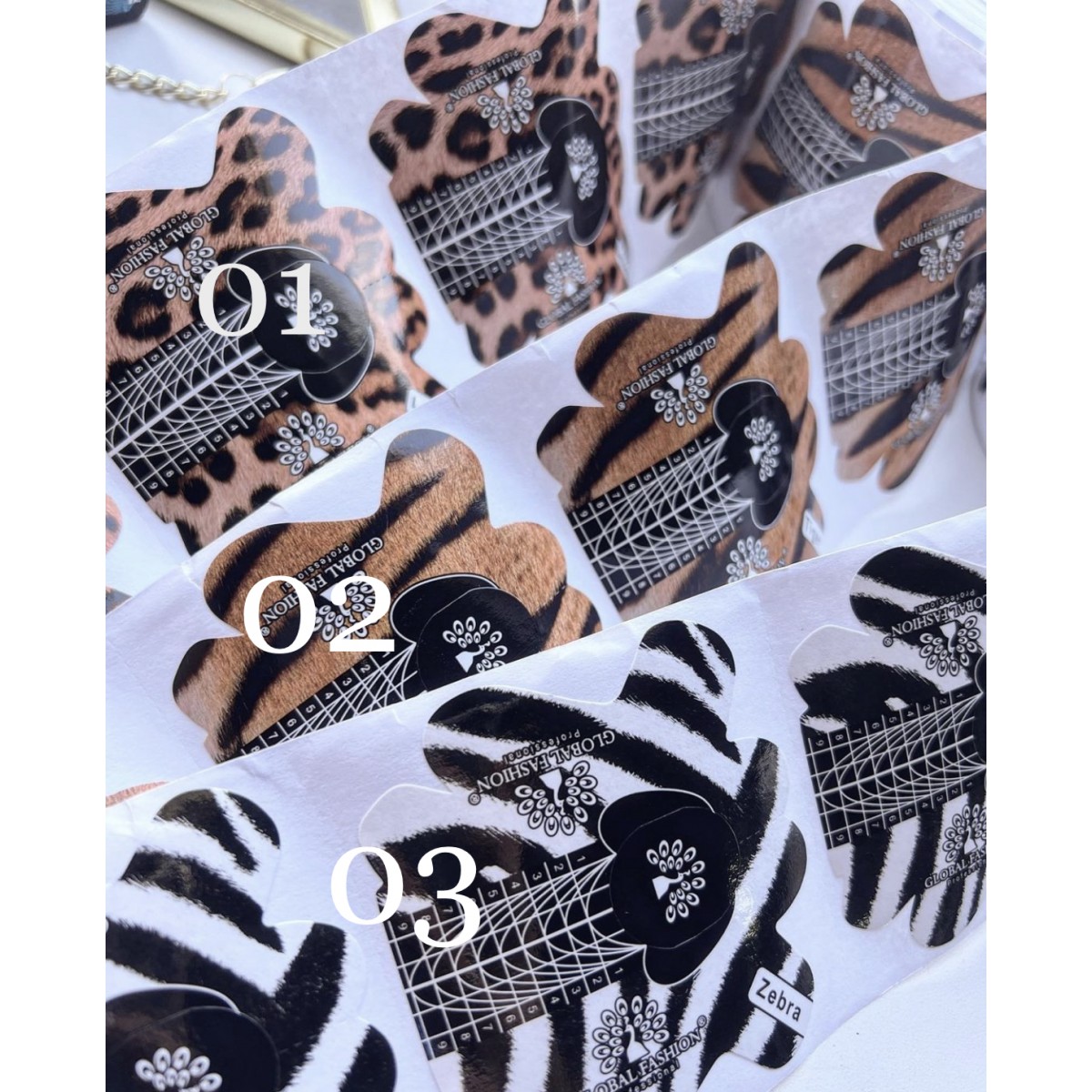 Купить Формы «Global» — 20шт. - По Лучший Ценам в РБ. |на dixnail.by ✅