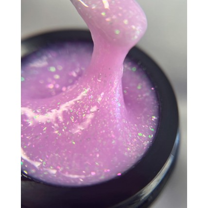 XO nails Flake15ml.  Гель моделирующий с хлопьями Юки