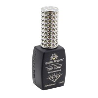 УНИВЕРСАЛЬНОЕ ВЕРХНЕЕ ПОКРЫТИЕ БЕЗ ЛИПКОГО СЛОЯ (ТОП/ФИНИШ) GLOBAL FASHION TOP-АЛМАЗНЫЙ, 12 МЛ