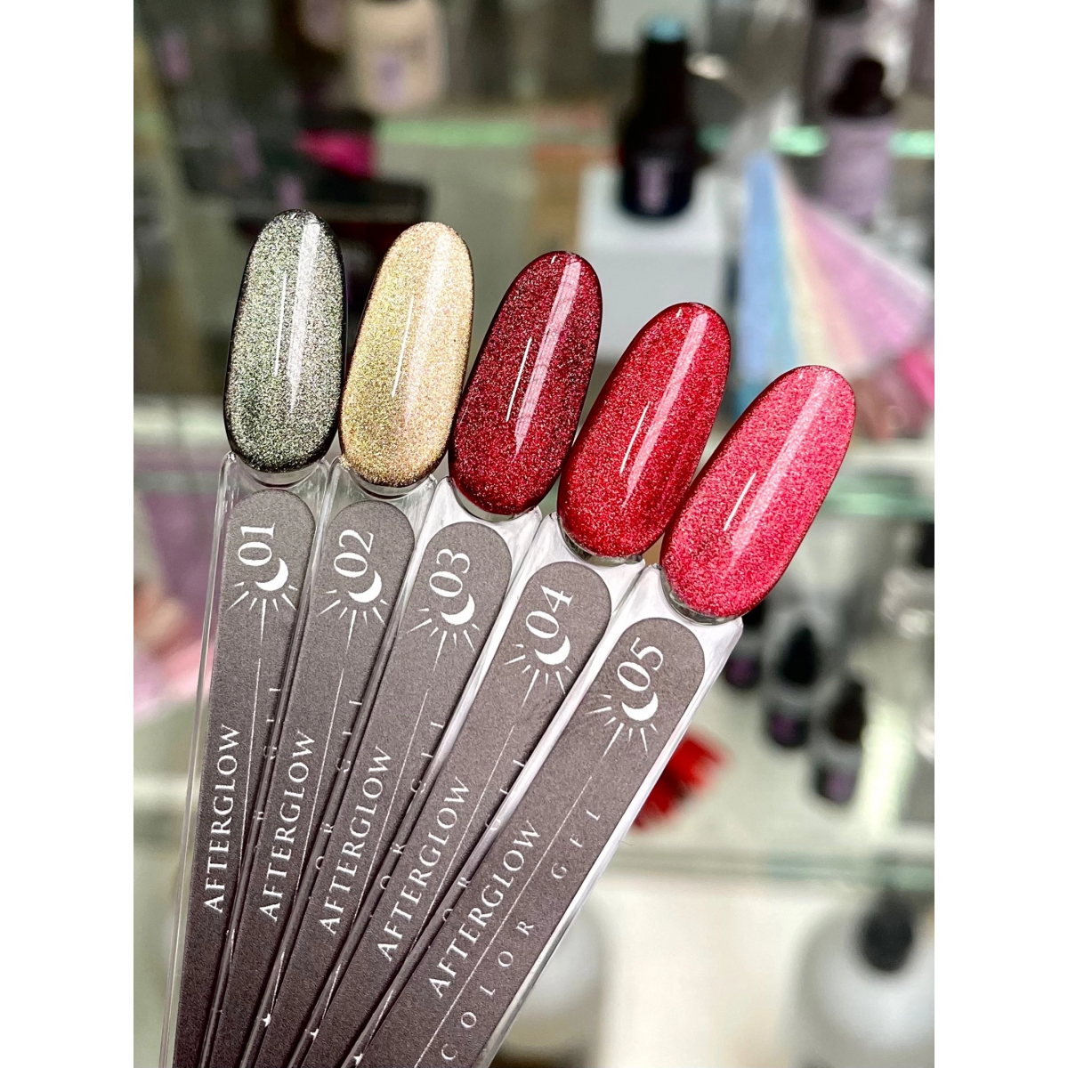 Купить Гель-лак  Кошачий глаз Cardin Pro Afterglow  (10ml) - По Лучший Ценам в РБ. |на dixnail.by ✅