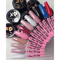 XO nails shine 50ml.  Гель моделирующий светоотражающий
