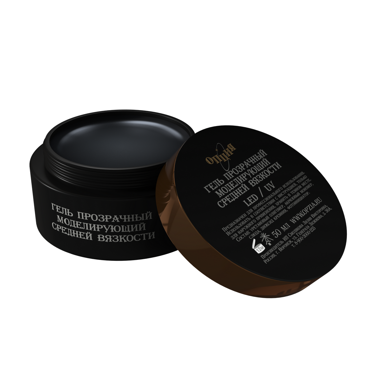 Купить Прозрачный моделирующий гель средней вязкости 50мл - По Лучший Ценам в РБ. |на dixnail.by ✅