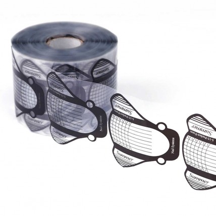 Пластиковые формы для наращивая ногтей 100 шт Стрекозы